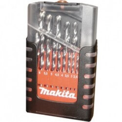 19 vnt grąžtų rinkinys metalui MAKITA 1-10mm