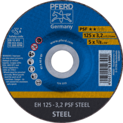 Lõikeketas PFERD EH125-3,2 mm PSF Steel