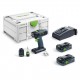 Akumuliatorinis gręžtuvas-suktuvas FESTOOL T 18+3 HPC 4,0 I-Plus 1