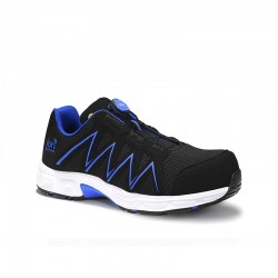 Batai ELTEN Speedy Boa Black Blue Low ESD S1P, juodi/mėlyni