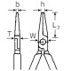 Replės ilgomis žiaunomis STAHLWILLE Nr.6534 200mm 2