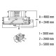 Pusiau automatinės metalo pjovimo staklės MEP SHARK 660 CNC HS 4.0 su priedais 2