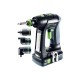 Akumuliatorinis gręžtuvas-suktuvas FESTOOL C 18 HPC 4,0 I-Set 2