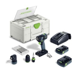 Akumuliatorinis suktuvas-gręžtuvas FESTOOL TXS 18 C 3,0-Set