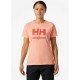 Moteriški marškinėliai HELLY HANSEN WW Logo T-Shirt, rožiniai 5