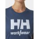 Naiste HELLY HANSEN W Classic Logo T-shirt, sinine 3