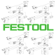 Šepetėlių segmentas bs-lhs-e 225 FESTOOL 203189 1