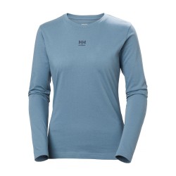 Naiste pikkade varrukatega T-särk HELLY HANSEN W Classic Logo Longsleeve, sinine